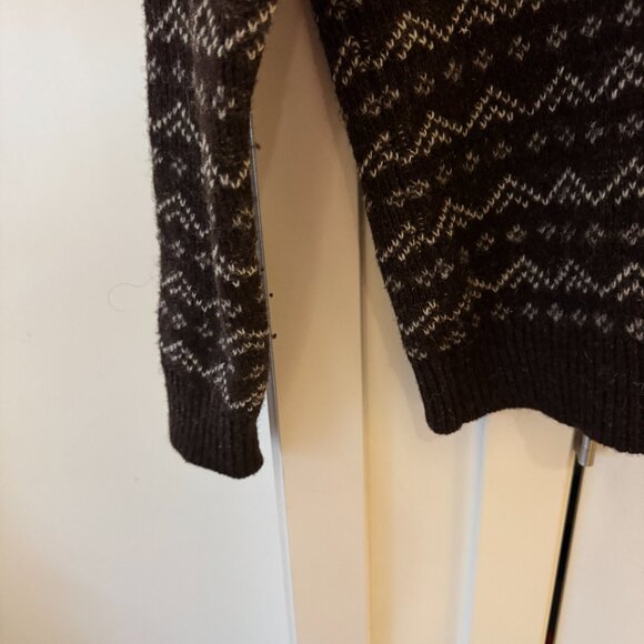 NORSE PROJECTS FAIR ISLE WINTER SWEATER SIZE SMALL 100% pure wool - Picture 8 of 11